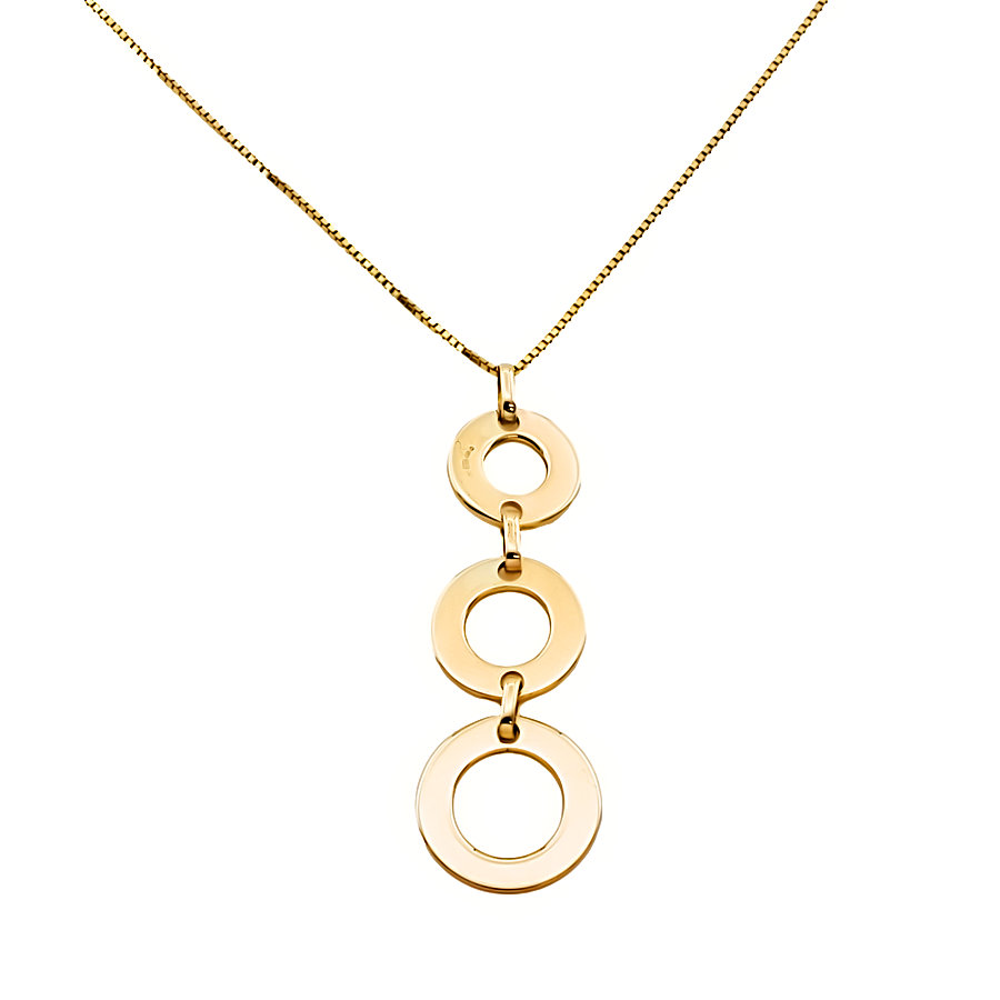 9ct gold 3.6g 18 inch Pendant with chain